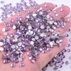 Blinginbox 288 Pieces SS30/6.4-6.6mm Flat Back Crystal Rhinestones Round Gems