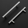 Ravinte 15 Pack Kitchen Cupboard Handles - Brushed Nickel T