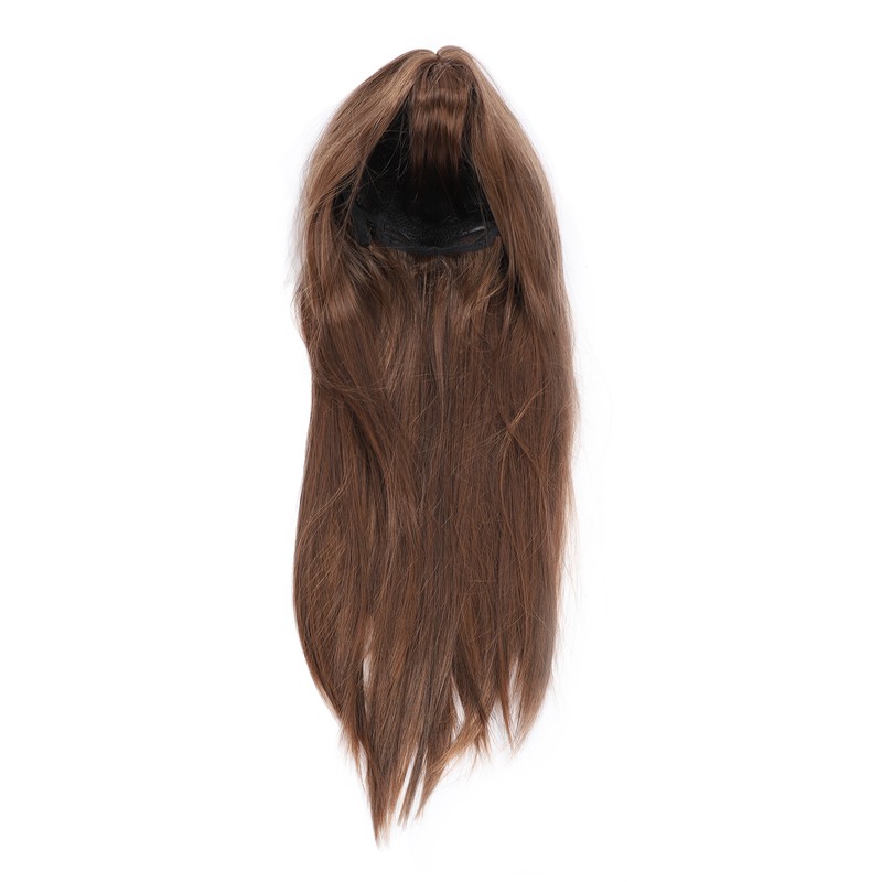 Light Brown Straight Wigs High Temperature Fiber Women Light Brown