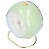 Alarm Clock Silent Non Ticking Metal Paint Power Saving Eye