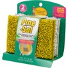 Pine-Sol Non-Scratch Scouring Pads – Pack of 2, Metallic Household