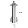 SpaceX Starship Rocket Display Model with Metallic Texturel Ratio 1:200,ABS