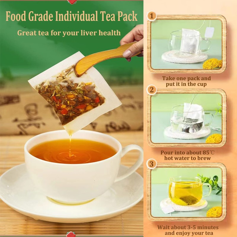 Daily Liver Care Tea, 18 Flavors Liver Tea with 18