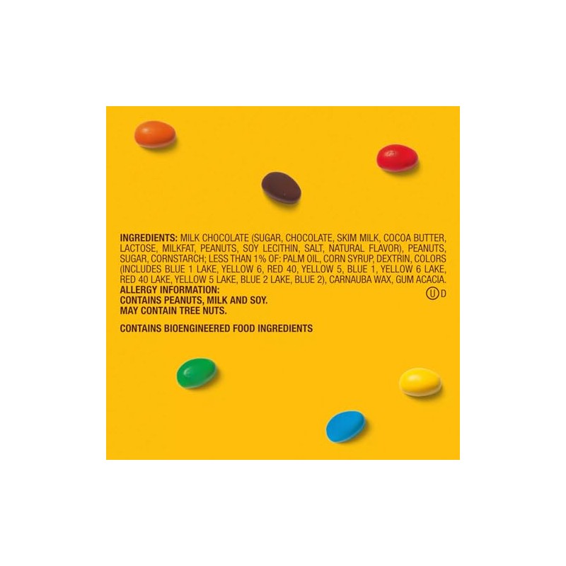 Peanut Milk Chocolate Candy, Bulk Container, 62 oz (62 Ounce