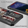 CAPAUNVDA for TCL K24 T434D T434W /K23 Case,Heavy Duty Dual