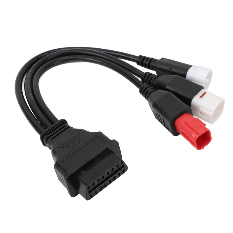 3 In 1 Motorcycle OBD Diagnostic Cable 16Pin to 3PIN