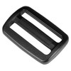 Strapworks PLH-SLS-PLS-002-STN-02P Plastic Tri-Glide Slide, Standard 2", 2, Black