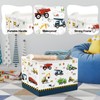 Clastyle Cartoon Construction Truck Shelf Basket Nursery Boy Room Car