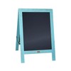 Flash Furniture Canterbury Magnetic Chalkboard Sign - Robin Blue Wood