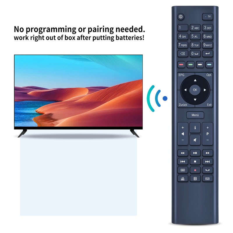 GOUYESHO Replacement Remote Control for T-Home Telekom Media Receiver MR