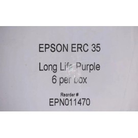 Unbranded (6) ERC-35 Long Life Purple Ribbons