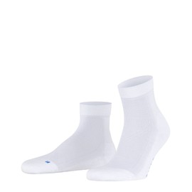 FALKE Unisex Cool Kick Short Socks, 1 Pair, White (White 2000), 3-4