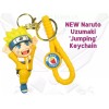 NEW Naruto Uzumaki Jumping Keychain 3D2