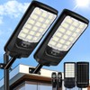 Solar Street Lights Outdoor, 21000LM 6500K Motion Sensor Solar Lights