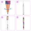 Sibba 4 Pcs Rhinestone Sparkle Pen Ballpoint Bling Crystal Diamond