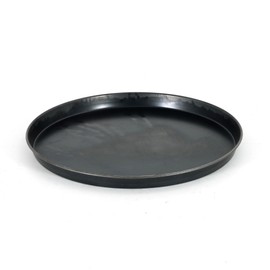 Pentole Agnelli COFE43B28 Pastry & Pizza Line Round Pizza Sheet, Diameter 28 cm, Black, 28x28x2.5 cm