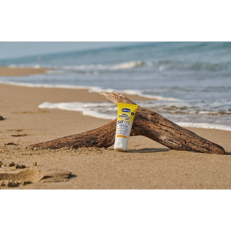 Chicco Mineral Sun Cream SPF 50+ Kids Waterproof Excellent Protection