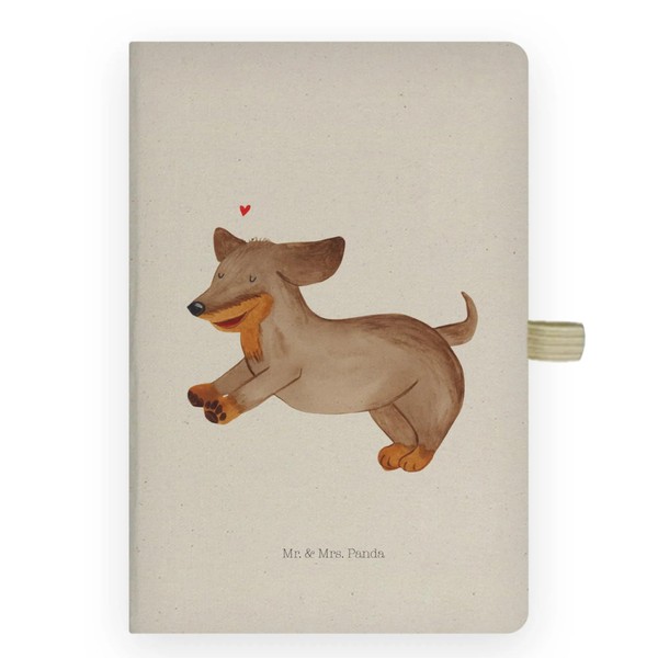 Mr. & Mrs. Panda Variants Notebook Dog Dachshund Happy OT