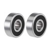 sourcing map 628-2RS Deep Groove Ball Bearings Z2 8mm X