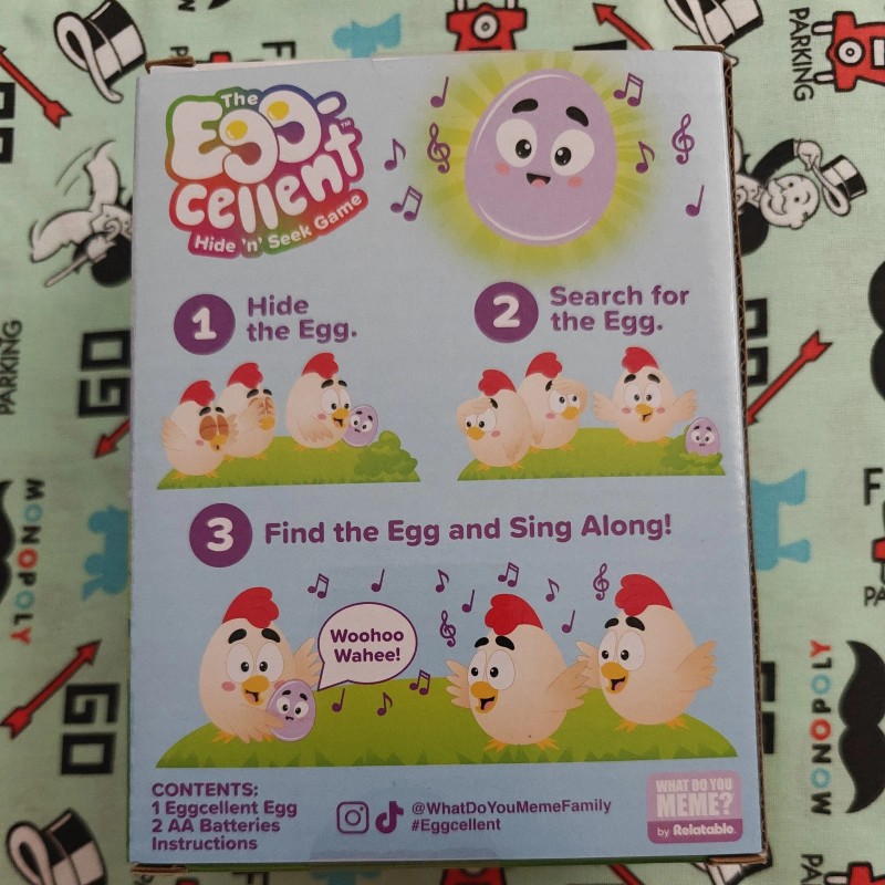 Relatable The Eggcellent Hide & Seek Game: BY WHAT DO