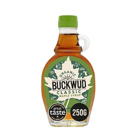 Buckwud 100% Pure Organic Maple Syrup 250g