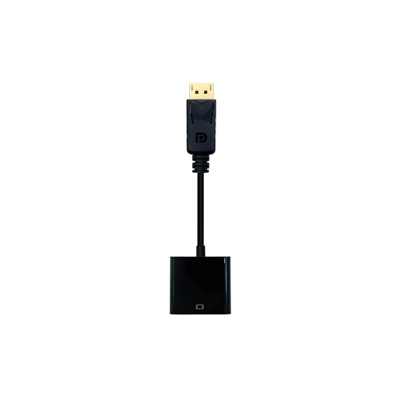 Blendend DisplayPort Male to SVGA Female Black 15cm Length Ideal