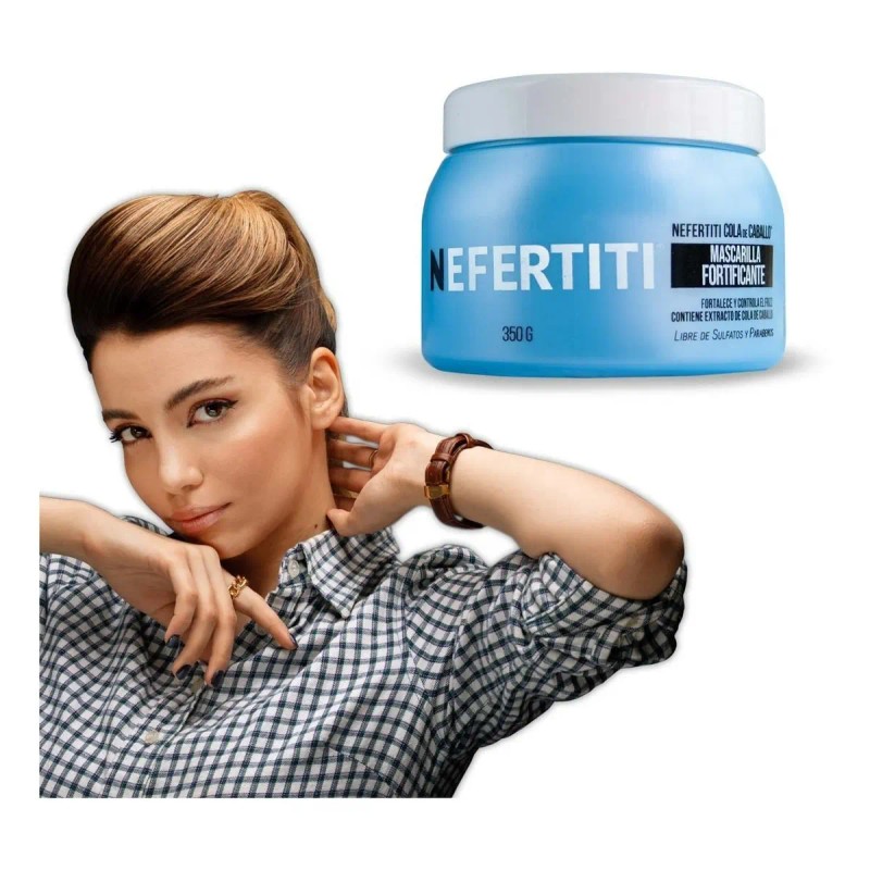Mascarilla Cabello Cola Caballo Nefertiti 350gr