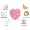 G GAMIT Heart-Shaped Felt Letter Board with Built-in LED Lights,10x10
