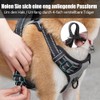 PoyPet No Pull Dog Harness, Reflective Vest Harness with 2