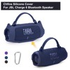 Silicone Cover Case Compatible with Charge 6 Portable Bluetooth Speaker,