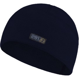 281Z Polartec - Gorro de forro polar para invierno, con calavera, militar, táctico, senderismo, deportes al aire última intervensión, gorro de reloj (azul marino), Azul marino, Medium