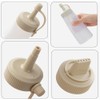 Sunch Craft 3 Pcs Condiment Squeeze Bottle 350ML/11.8OZ Ketchup Salad
