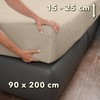 STUDIO Basic Terry Fitted Sheet 90 x 200 cm, Cotton
