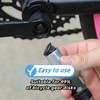 ZLXFT Bicycle crank puller, 2 pieces bicycle crank puller, square