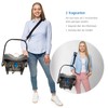 reer Clip&Go Carry 85021 Universal Ergonomic Baby Carrier Strap Black