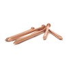 Dubbs Hardware 22-Pack Pure Copper 3.5-Inch Nail Spikes - Heavy-Duty