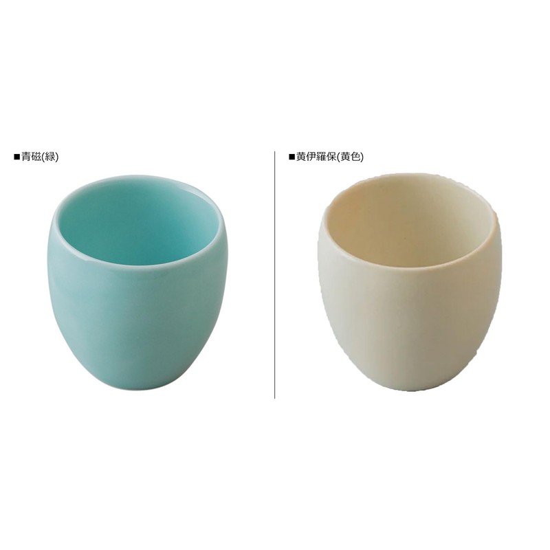 Arita Ware Double Wall Cup, 39Arita THREERIVERS (Celadon)