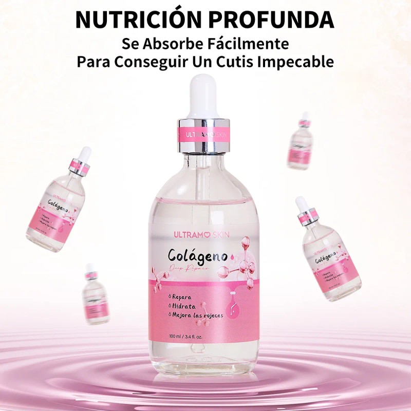 Suero Premaquillaje Colágeno Ultramo 100ml Deep Repair
