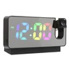 Digital Alarm Clock Temperature Display Calendar Snooze Mute Voice Activated