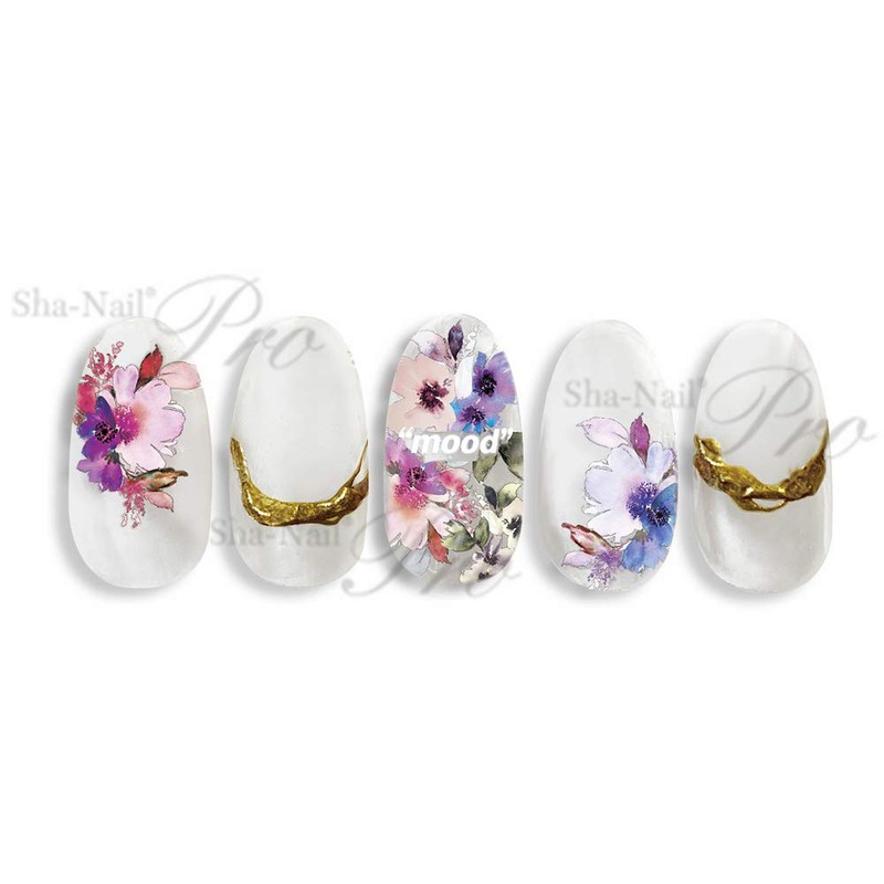 Sha-Nail Pro moodflowers Multicolor 1 Piece