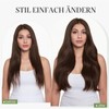 MY-LADY Secret Wire Extensions with Adjustable Fish Line Light Brown