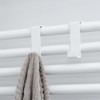 DABSTORY Door Hook Towel Holder - Rustproof, No Drilling, for