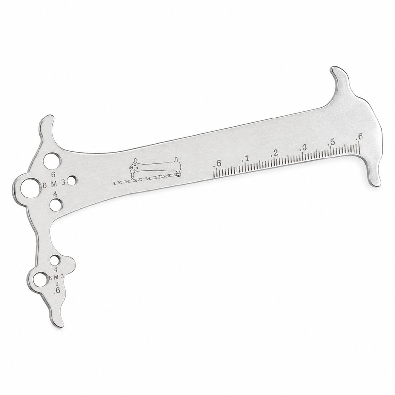 Bike Chain Wear Indicator Tool for Maintenance – Stainless Steel