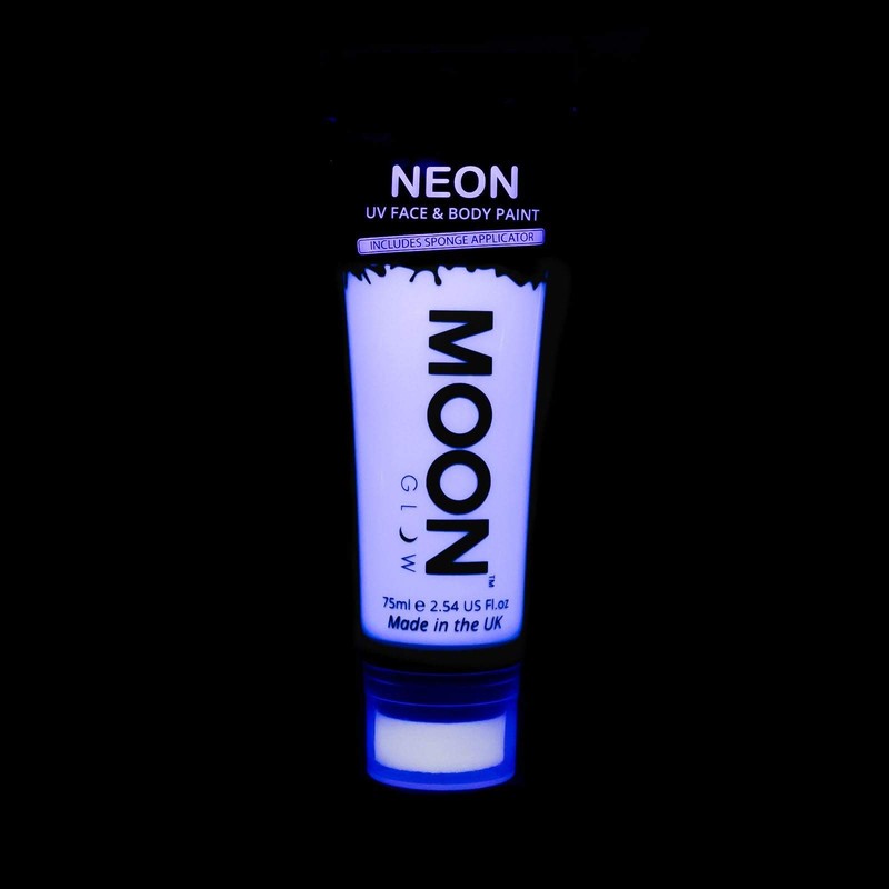 Moon Glow Large 75 ml White UV Body Paint Body