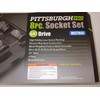 Pittsburgh 8 Piece Metric 3/4" Drive Socket Set 26,27,29,30,32,35,36,38 mm