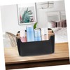 Mikinona Removable Bamboo Makeup Storage Box for Desk Compact Organizer