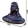 LUXCKY Adiyogi Shiva Statue for Car Dash Board, Pooja &