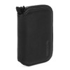 Incase Camera Memory Zip Wallet - Black Leather & Nylon,