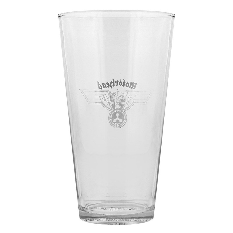 Motorhead Hammered Drinking Glass