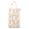 CEUTNIZ Quilted Baby Diaper and Wipes Pouch Portable Mommy Bag